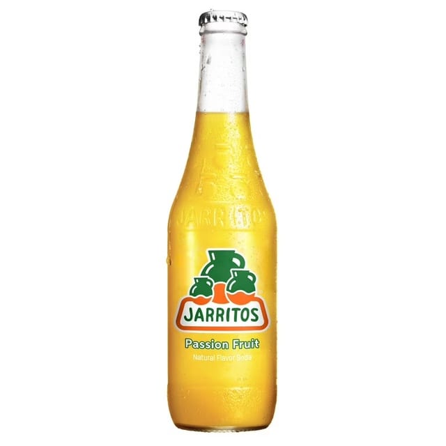 Jarritos Passion Fruit.