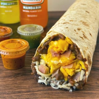 #12 Ham & Egg Burrito