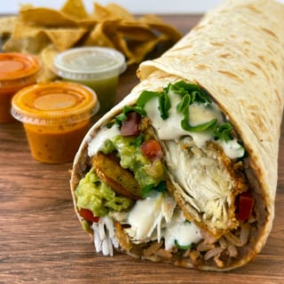 #9 Crispy Cali Burrito Loco Combo