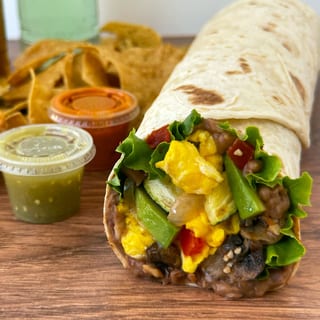 #13 Veggie Break Burrito